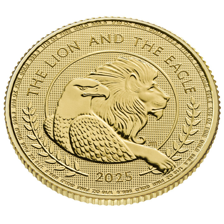 The Lion and The Eagle 1/10 oncia d'oro 2025