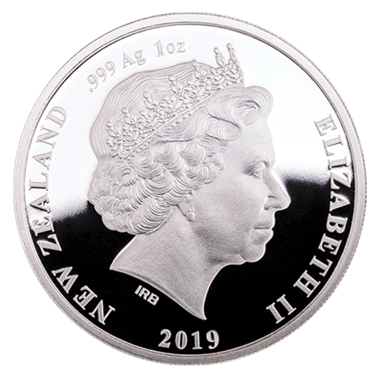 Tiritiri Matangi 1 oz Silver 2019 Proof