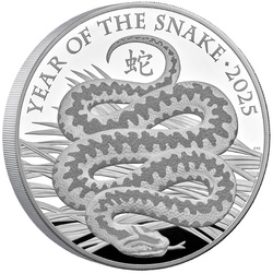 Royal Mint Lunar: Year of the Dragon 1000 grams Silber 2025 Proof