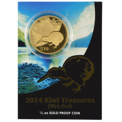 Kiwi 1/4 oz de oro 2014 Proof