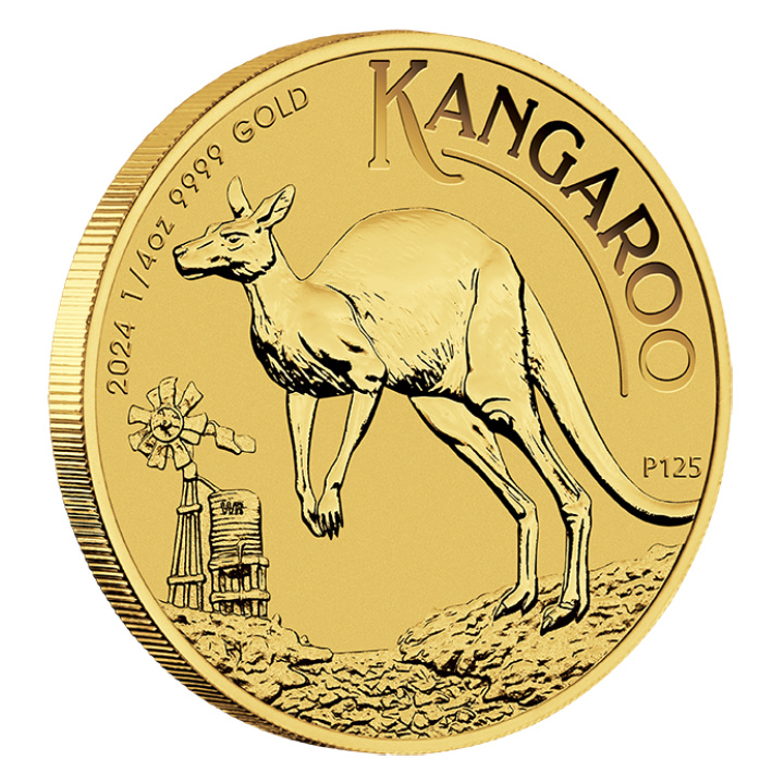 Australijski Kangur 1/4 uncji Złota 2024