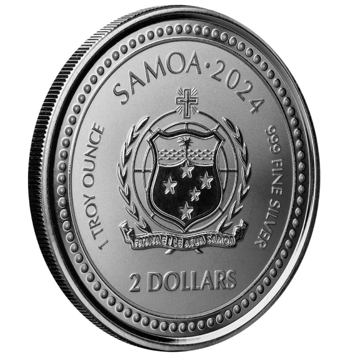 Samoa: The Creator kolorowany 1 uncja Srebra 2024