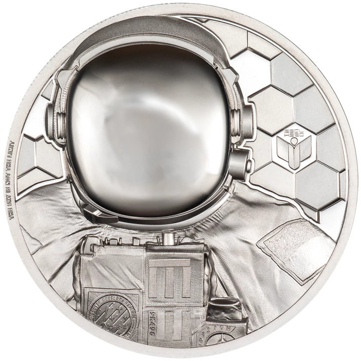 Cook Islands: Real Heroes - Astronaut 1 oz Platinum 2024