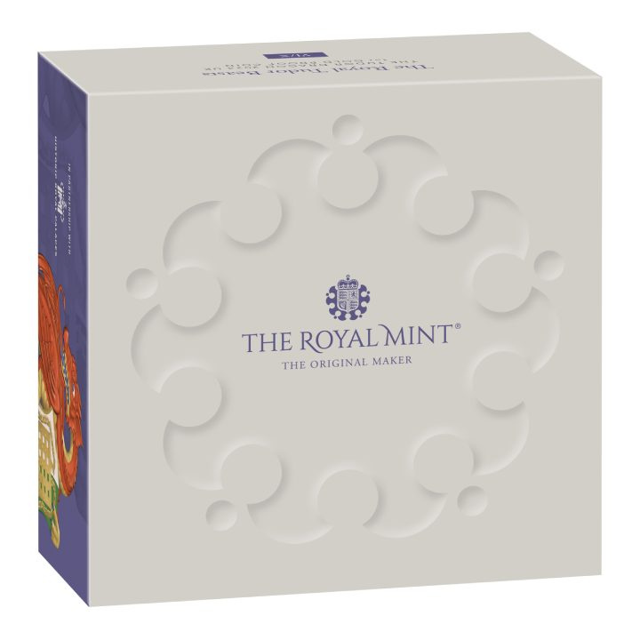 The Royal Tudor Beasts: The Tudor Dragon 1 oncia d'oro 2024 Proof