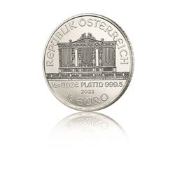 Vienna Philharmonic 1/25 oz Platinum 2022