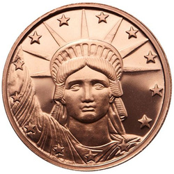 Liberty Head 1 onza Cobre