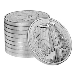 Horror gótico – Drácula 1 oz Plata 2025