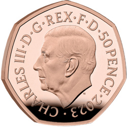 Star Wars: Darth Vader & Emperor Palpatine 50p Złoto 2023 Proof