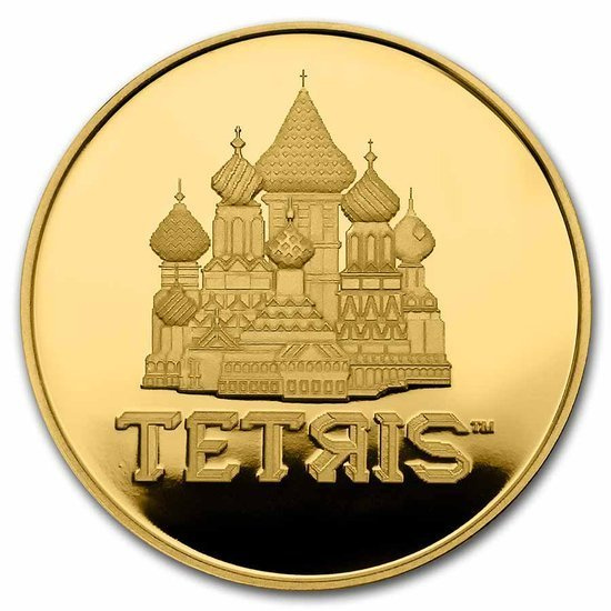 Niue: Tetris 1 oz Gold 2021