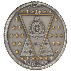 Egyenlítői-Guinea: Zsiráf 1 uncia ezüst 2022