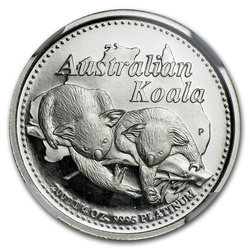 Koala 1/4 oz Platin 2001 PROOF
