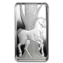 10 gram Bar Silver Lunar Year of the Horse