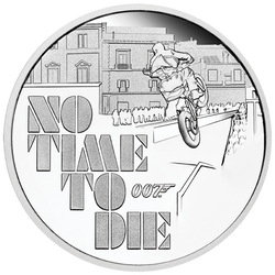 Tuvalu: James Bond 007 No Time to Die 1 oz Silver 2020