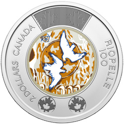 Canada: 100° anniversario della nascita di Jean-Paul Riopelle colorata $2 2023