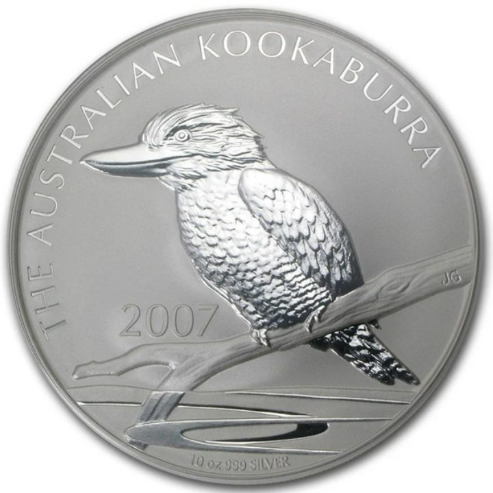 Kookaburra 10 oz Silver 2007