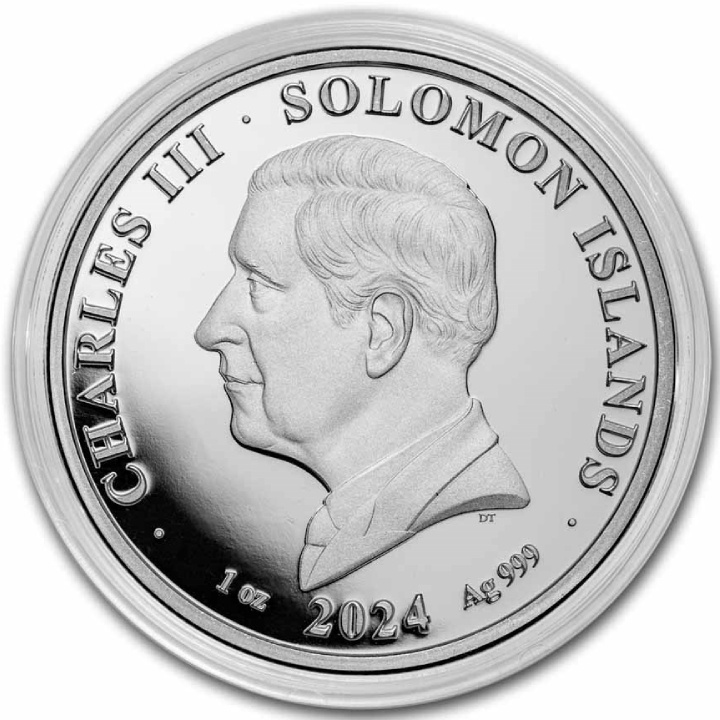 Salamon-szigetek: Pi szám 1 uncia ezüst 2024