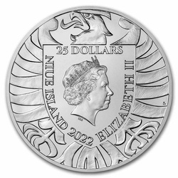Niue: Czech Lion 10 oz Silver 2022
