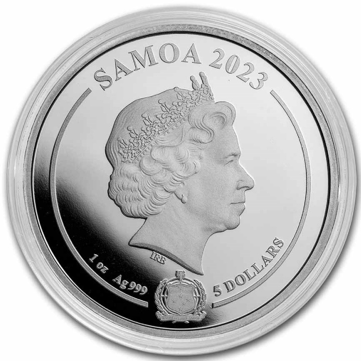 Samoa: DC Comics - The Flash 1 oz Plata 2023 Proof