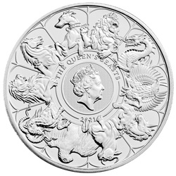 Queen's Beasts: Completer 28.28 gram Cupro-Nickel 2021
