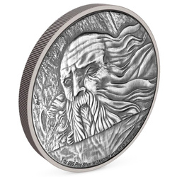 Niue: Harry Potter – Roxfort Titkok Kamrája 1 uncia ezüst 2023 Antik kivitel