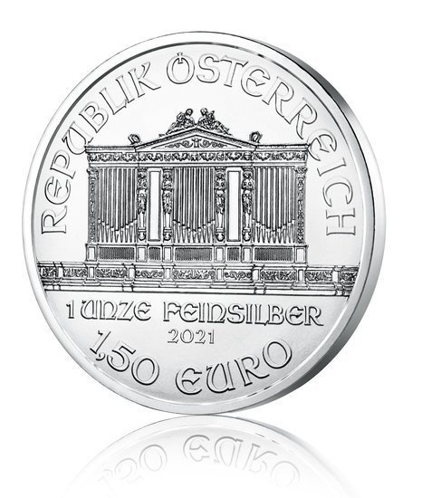 Wiedeński Filharmonik 1 uncja Srebra 2021