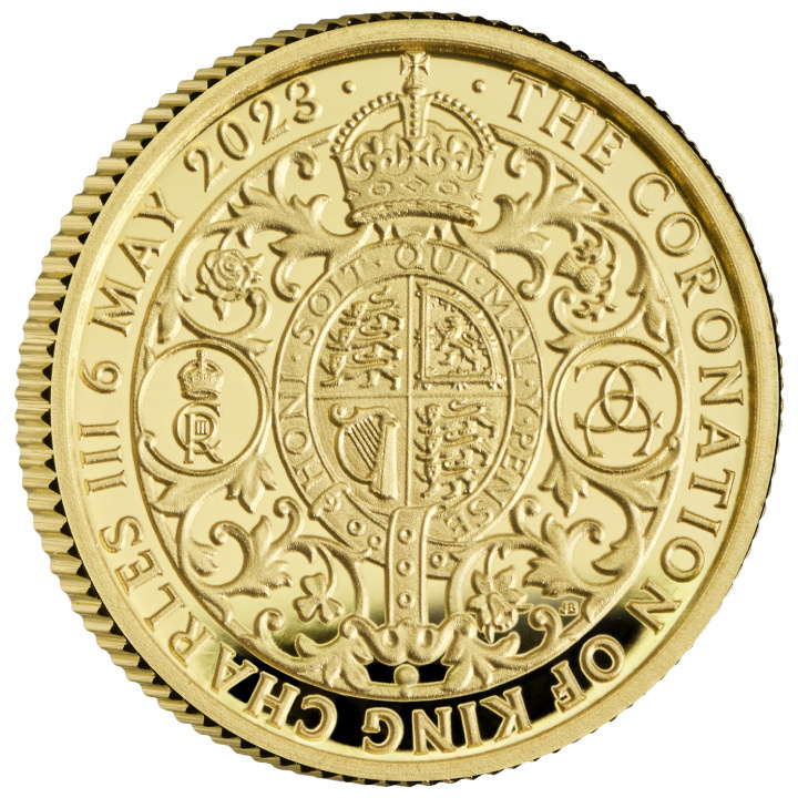 The Coronation of His Majesty King Charles III 1/40 oz Gold 2023 Proof