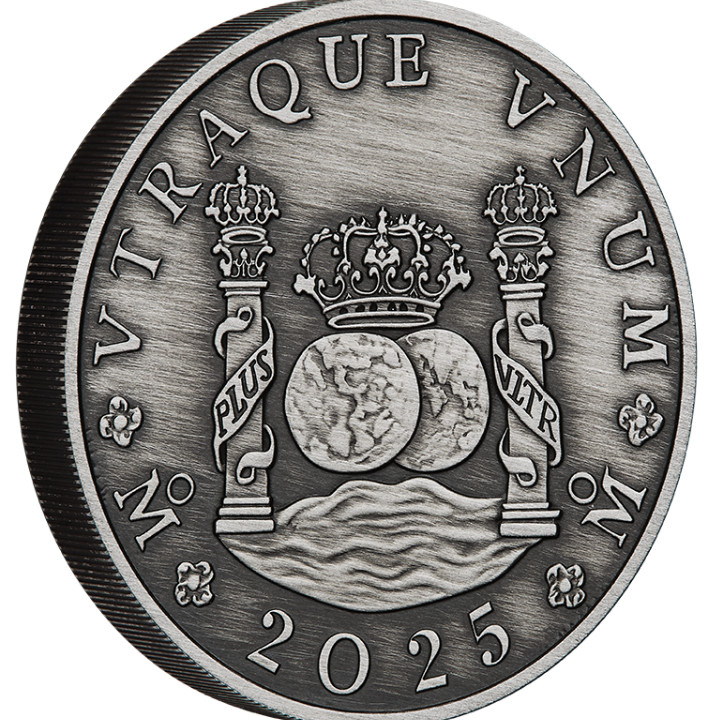 The 225th Anniversary of the Australian Proclamation – Pillar Dollar 1 oz Silver 2025 Antiqued Coin