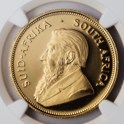 Krugerrand 1 oz Gold 1969 Proof PF68 Ultra Cameo	 