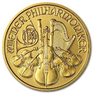 Wiedeński Filharmonik 1/10 uncji Złota 2009