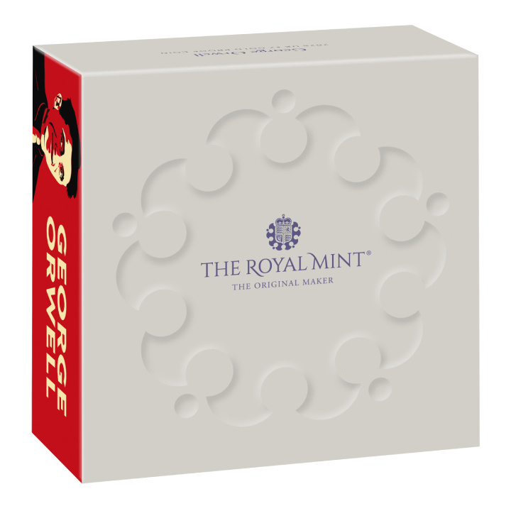 George Orwell £2 Oro 2025 Proof