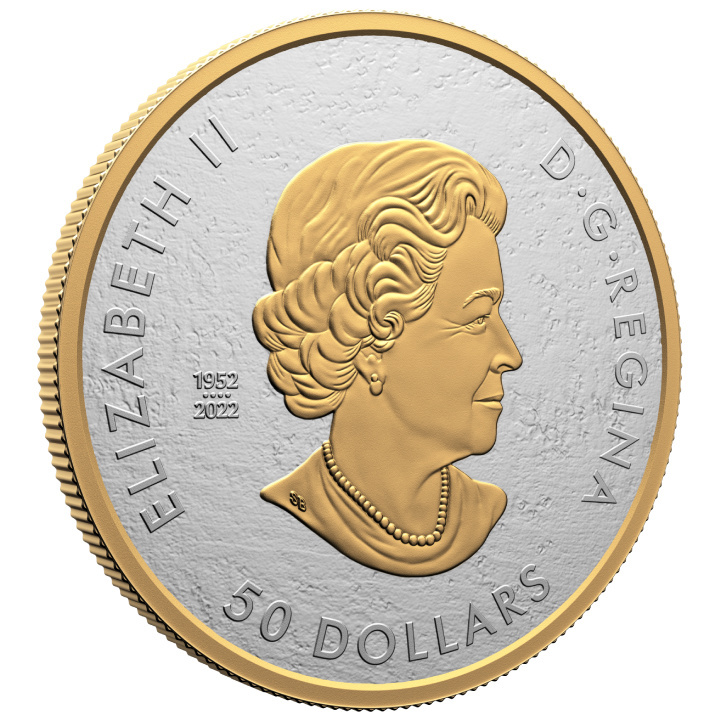 Foglia d'acero canadese - 35° anniversario 5 once d'argento 2023 Proof opaco