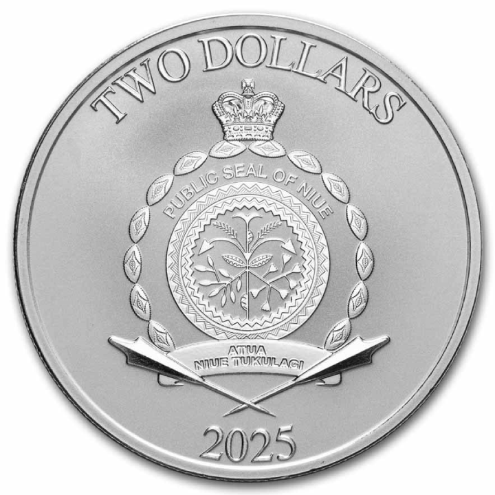 Niue: Star Wars - Luke Skywalker 1 onza Plata 2025