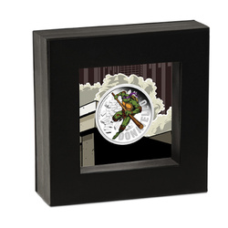 Tuvalu: Teenage Mutant Ninja Turtles - Donatello, coloreado, 1 onza de plata, 2025 Proof