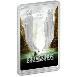 Niue: The Lord of the Rings - The Fellowship of the Ring coloured 1 oz Silber 2022 Proof