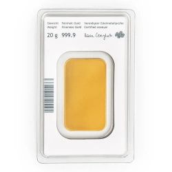 Złota sztabka 20g złota Austrian Mint