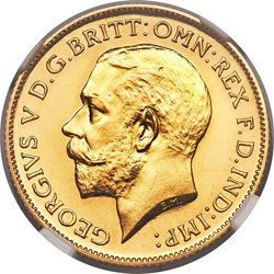 Złoty Suweren Great Britain Gold Sovereign 1911 Stan II