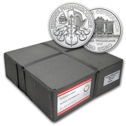 Vienna Philharmonic 1 oz Silver Random Year (Milk Spot)