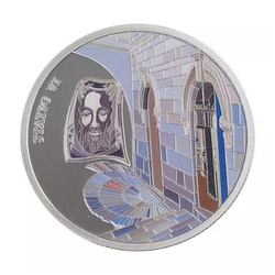 Via Dolorosa - 14 Coloured Coin Set 1 oz Silber 2016 Prooflike