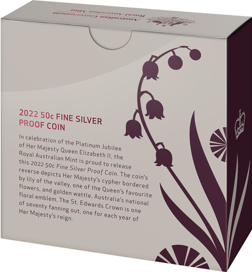 Platinum Jubilee of HM Queen Elizabeth II Argento 2022 Proof