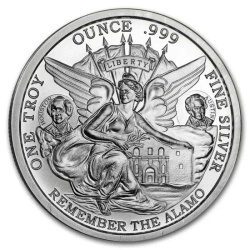 Batalla del Álamo Ronda de Plata 1 oz