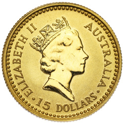 Australischer Känguru - Nugget 1/10 oz Gold 1992