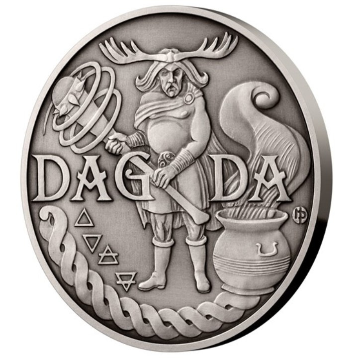 Niue: Universal Gods - Dagda 5 oz Silber 2022