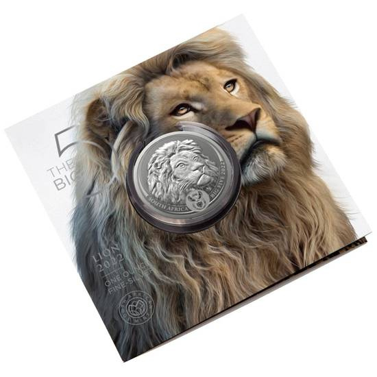 Big Five II: Lion 1 oz Silver 2022