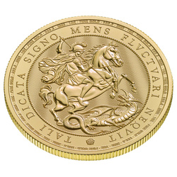 Monnaie en or Saint Georges et le dragon 1 oz d’or 2026