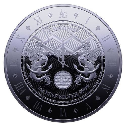 Tokelau: Chronos 1 unce stříbra 2021 Prooflike