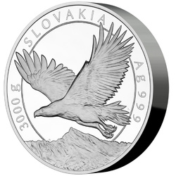Niue: Slovakia Eagle 3000 gramów Srebra 2023 Proof