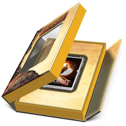 Niue: Cartel El Hobbit - Un viaje inesperado coloreado 1 oz Plata 2023 Proof