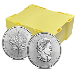 Hoja de arce canadiense 1 oz Plata 2018