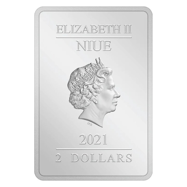 Niue: Harry Potter - Movie Poster 'Harry Potter and the Half-Blood Prince' coloured 1 oz Silber 2021 Proof