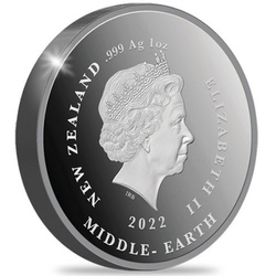 Set of 2 coins 20th Anniversary of The Lord of the Rings: The Two Towers coloured 2x1 oz Silver 2022 Proof